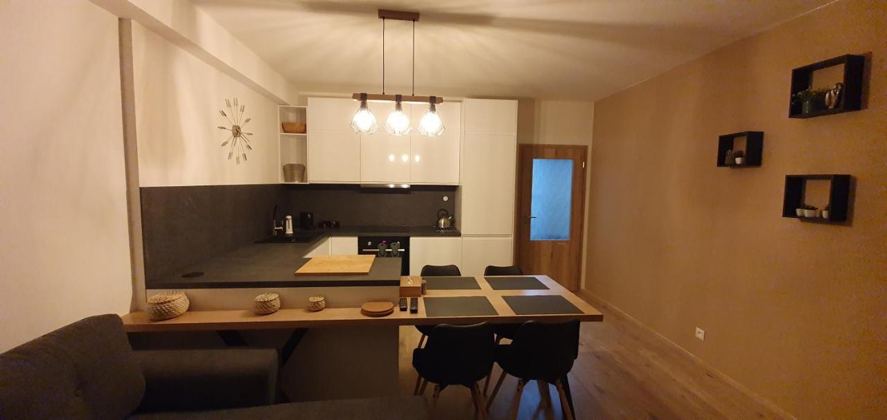 Apartman Nerudovka D 104, Finska Sauna, Garazove Stani Loučná pod Klínovcem Buitenkant foto