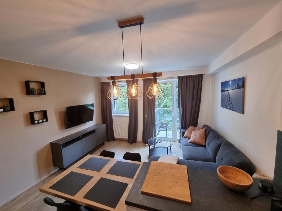 Apartman Nerudovka D 104, Finska Sauna, Garazove Stani Loučná pod Klínovcem Buitenkant foto